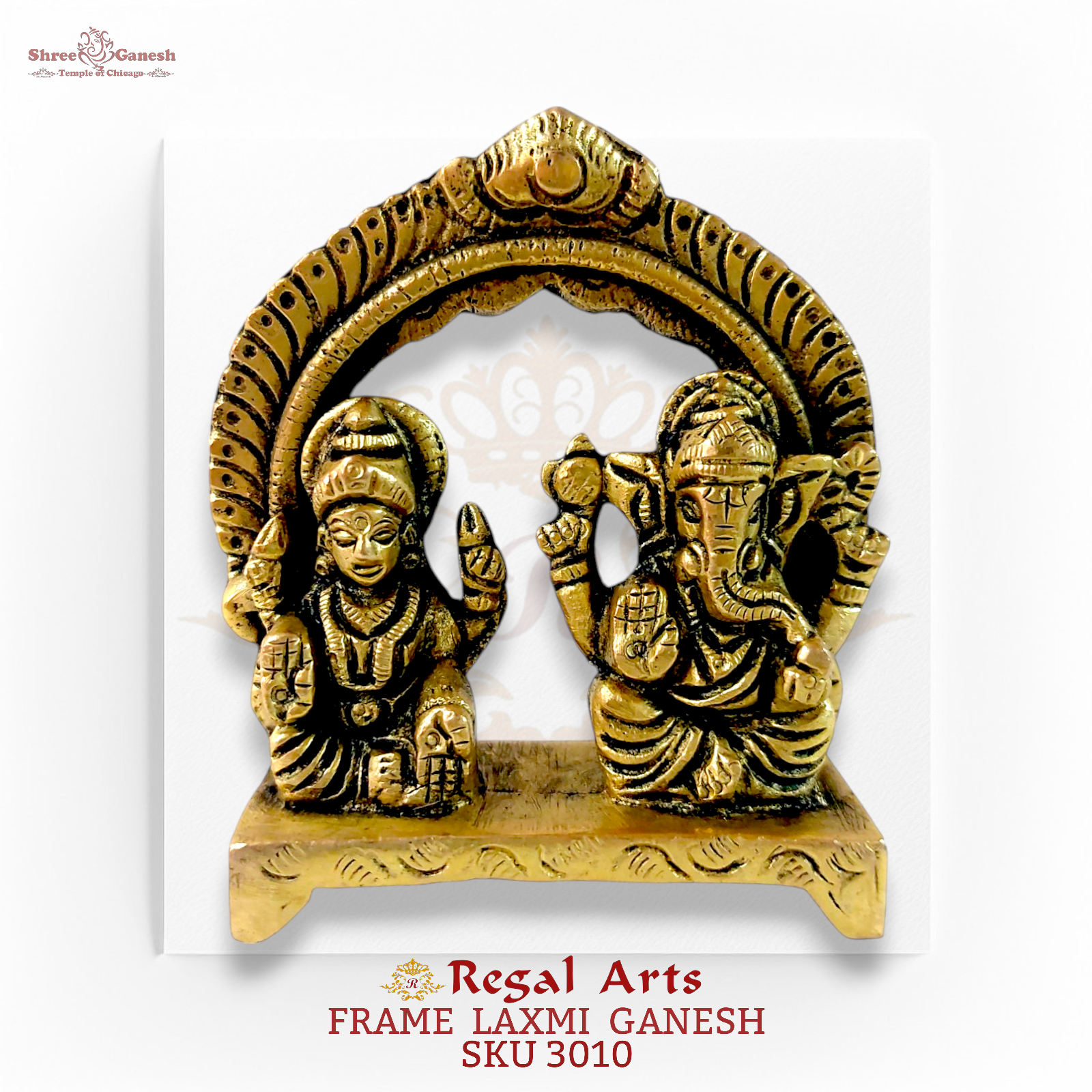 Regal Arts - Frame Laxmi Ganesh (SKU 3010)