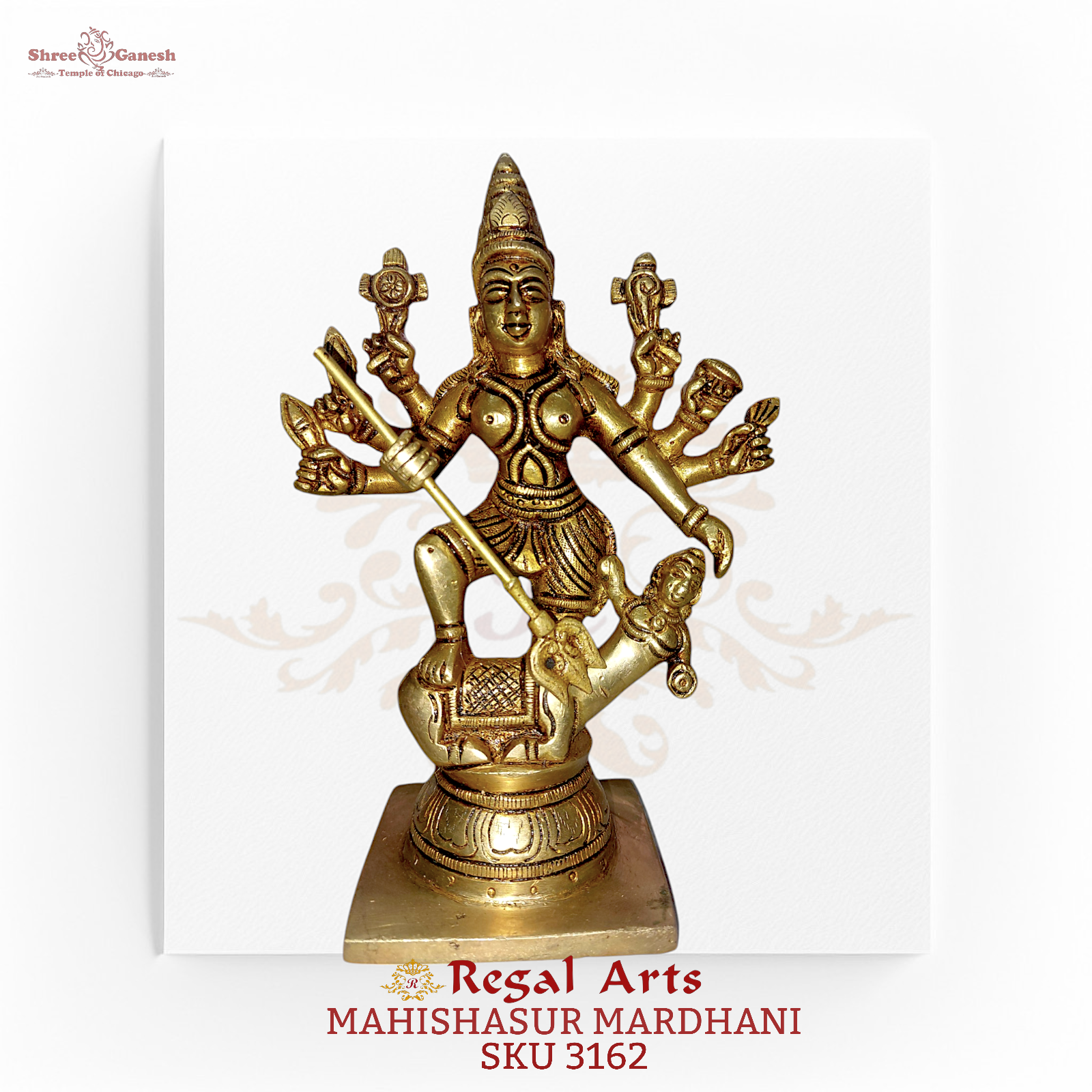 Regal Arts - Fierce Mahishasur Mardhini Durga (SKU 3162)