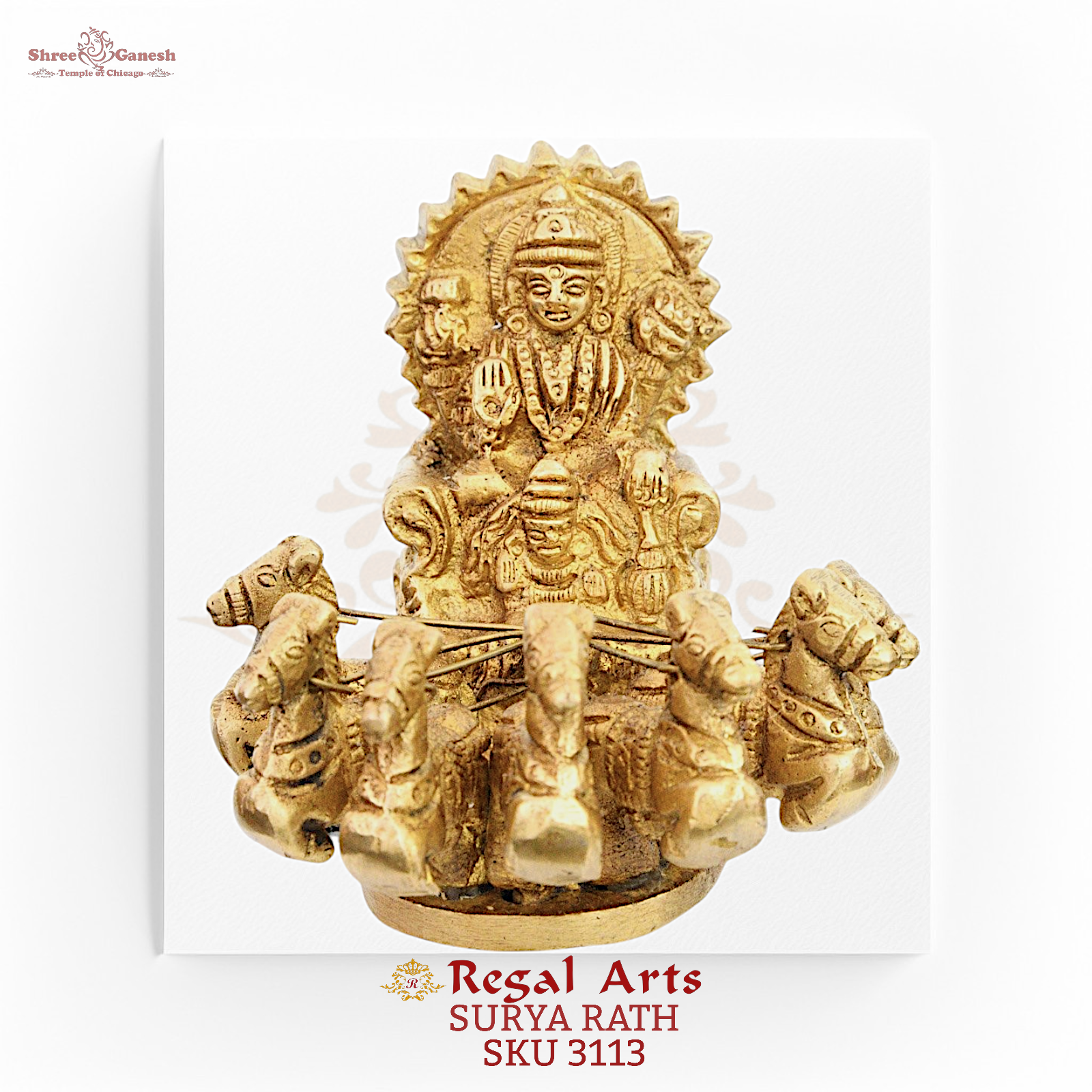 Regal Arts - Celestial Charioteer Surya Rath (SKU 3113)