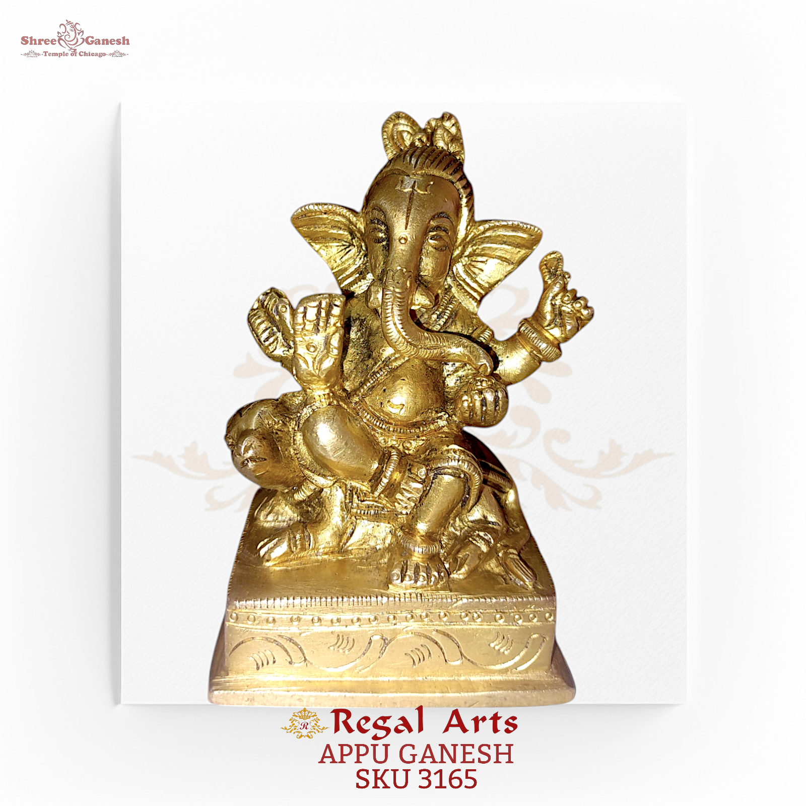 Regal Arts - Charming Appu Ganesh (SKU 3165)