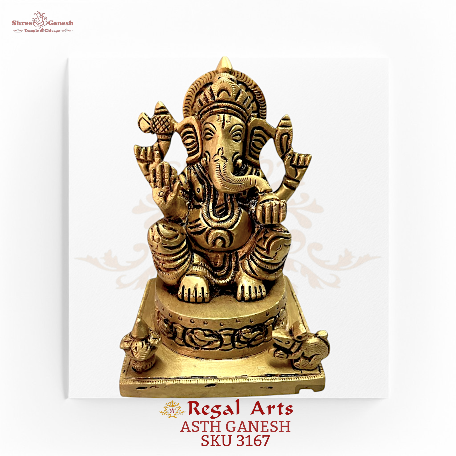 Regal Arts - Asth Vinayak Ganesh (SKU 3167)