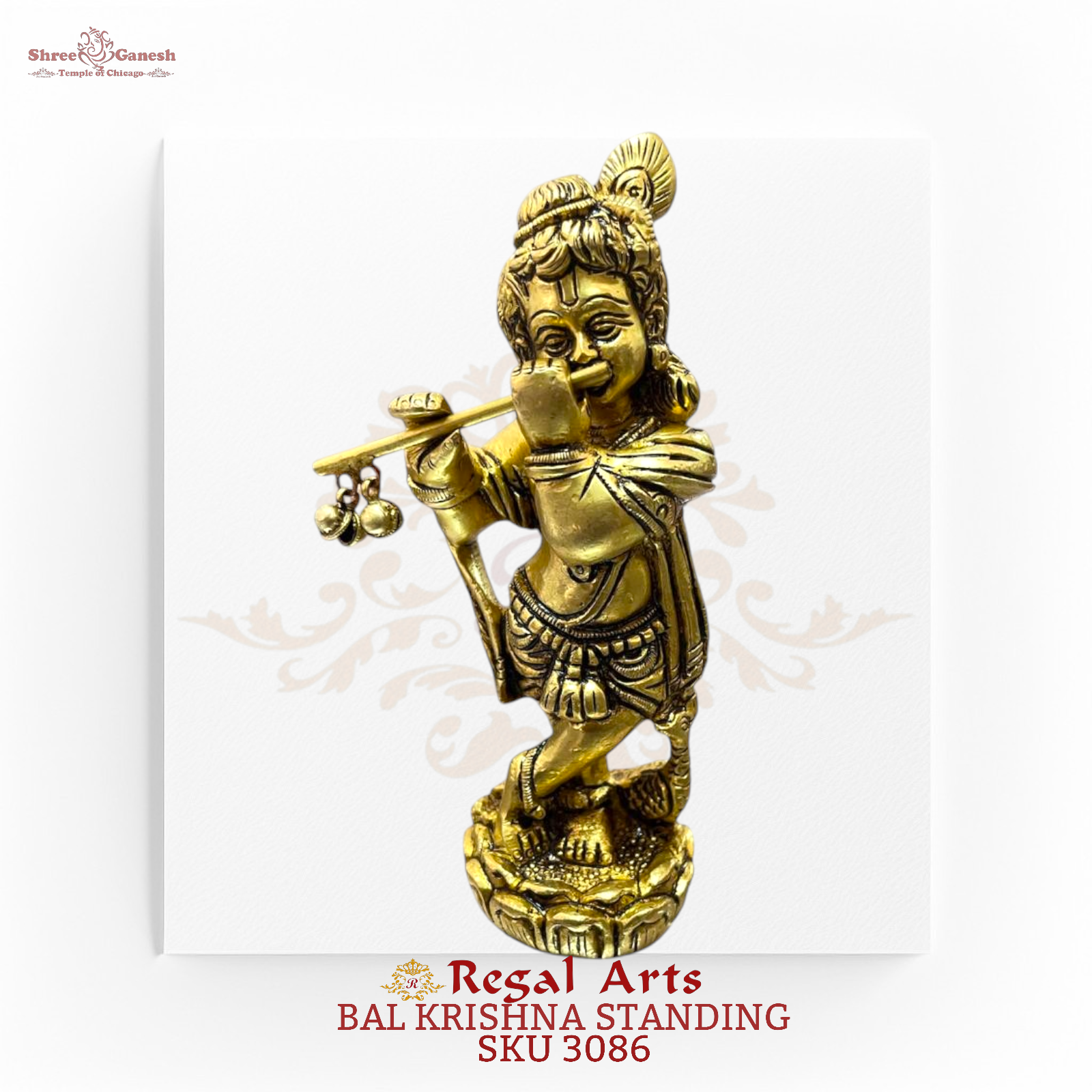 Regal Arts – Melodic Grace: Bal Krishna Standing (SKU 3086)