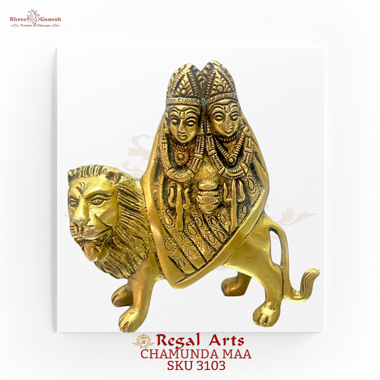 Regal Arts - Fierce Warrior Chamunda Maa (SKU 3103)