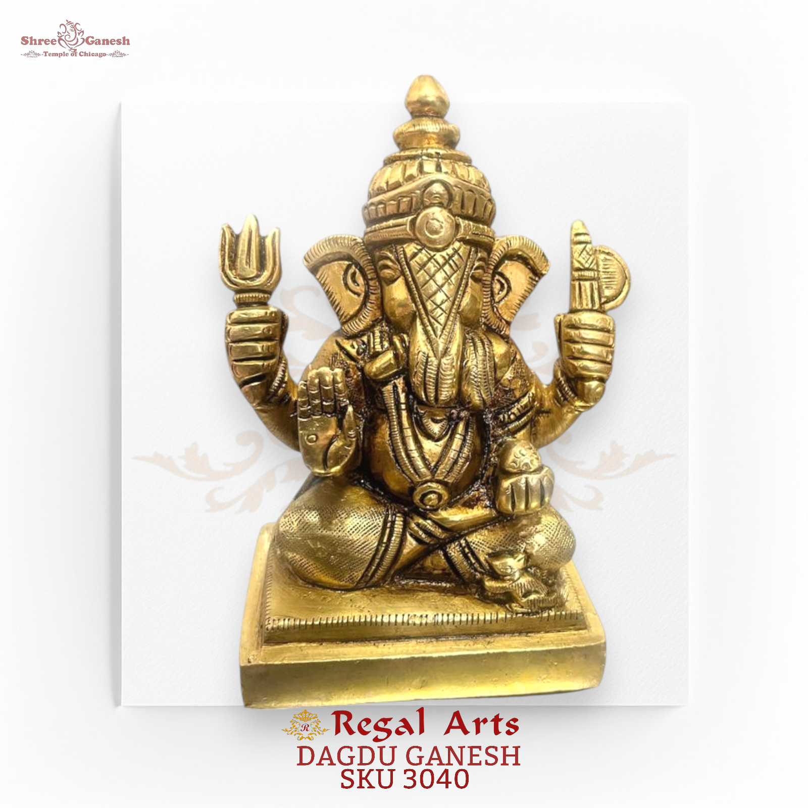 Regal Arts - Prosperity Essence: Dagdu Ganesh (SKU 3040)
