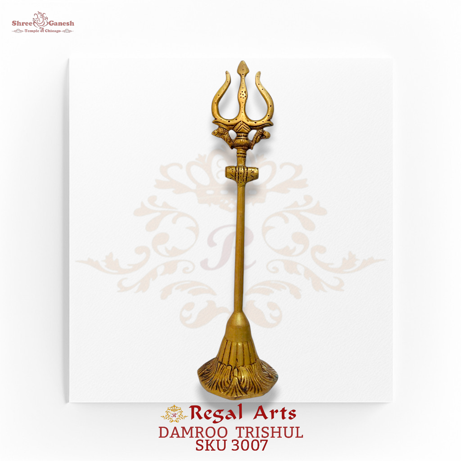 Regal Arts - Damroo Trishul (SKU 3007)