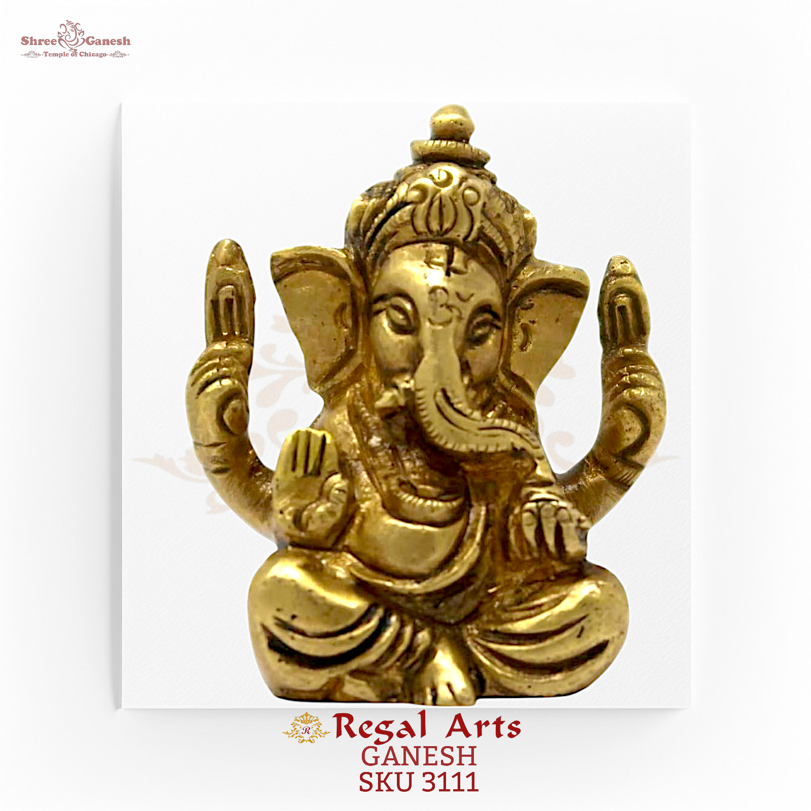 Regal Arts - Benevolent Blessings Ganesh (SKU 3111)
