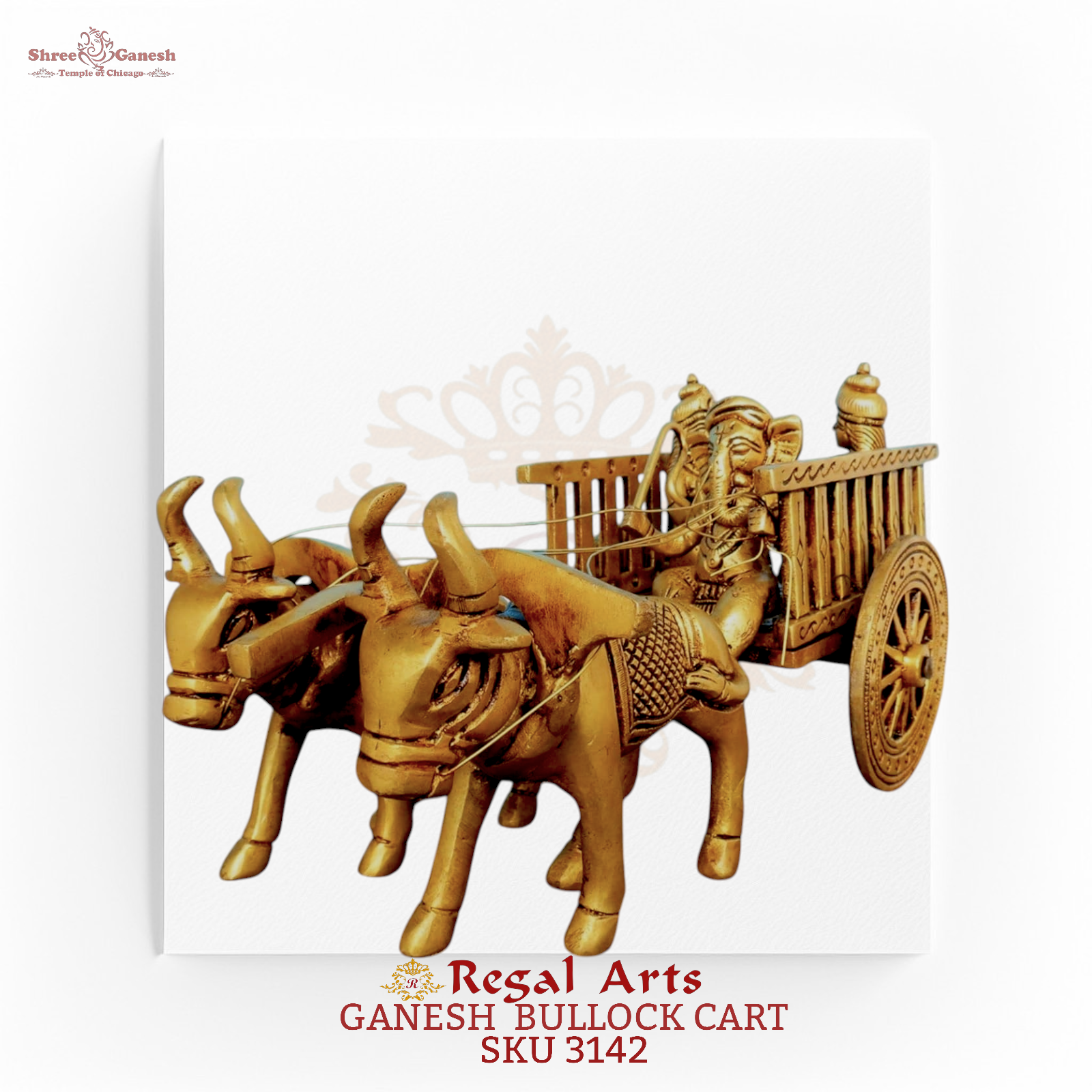 Regal Arts - Divine Ganesh Bullock Cart (SKU 3142)