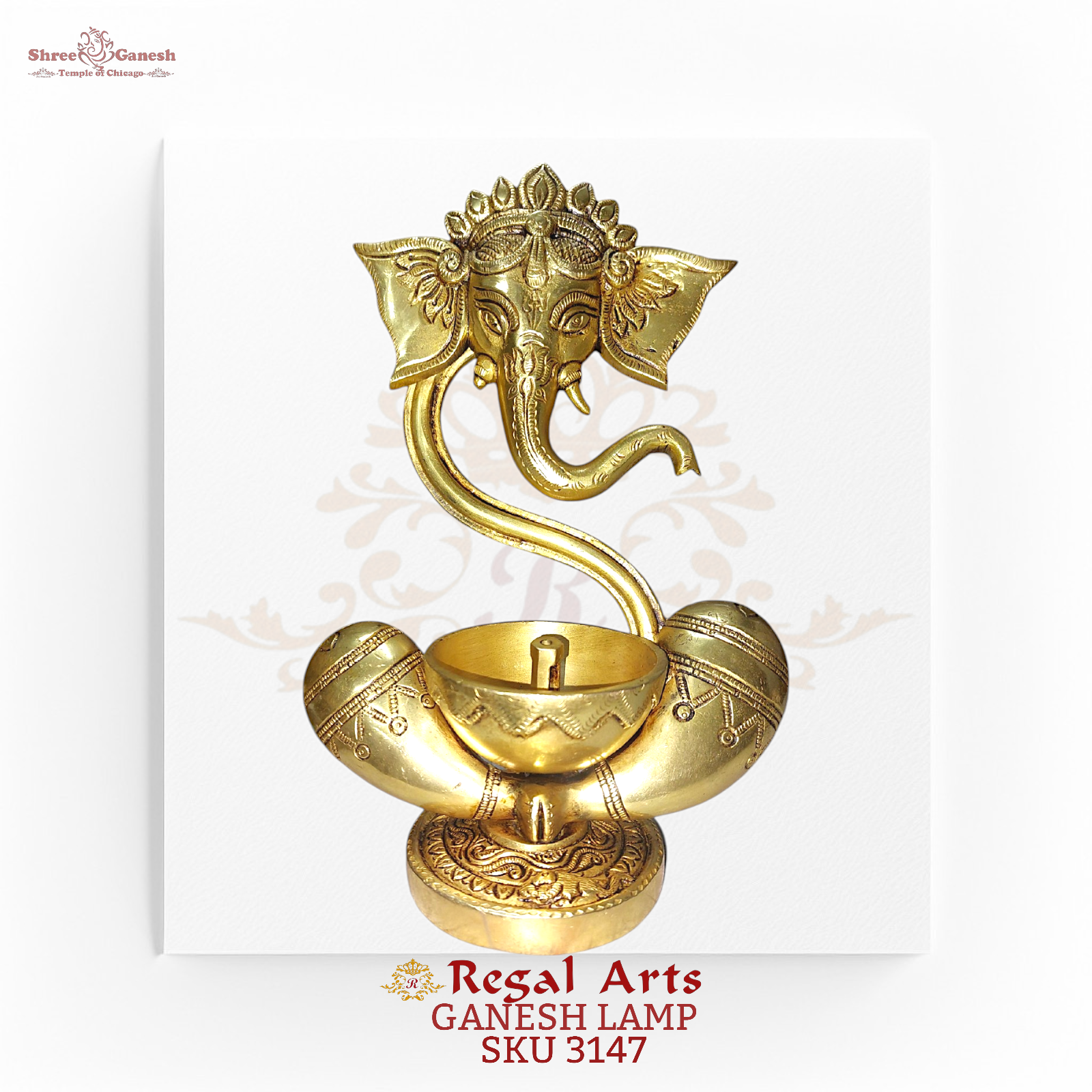 Regal Arts - Illuminating Ganesh Lamp (SKU 3147)