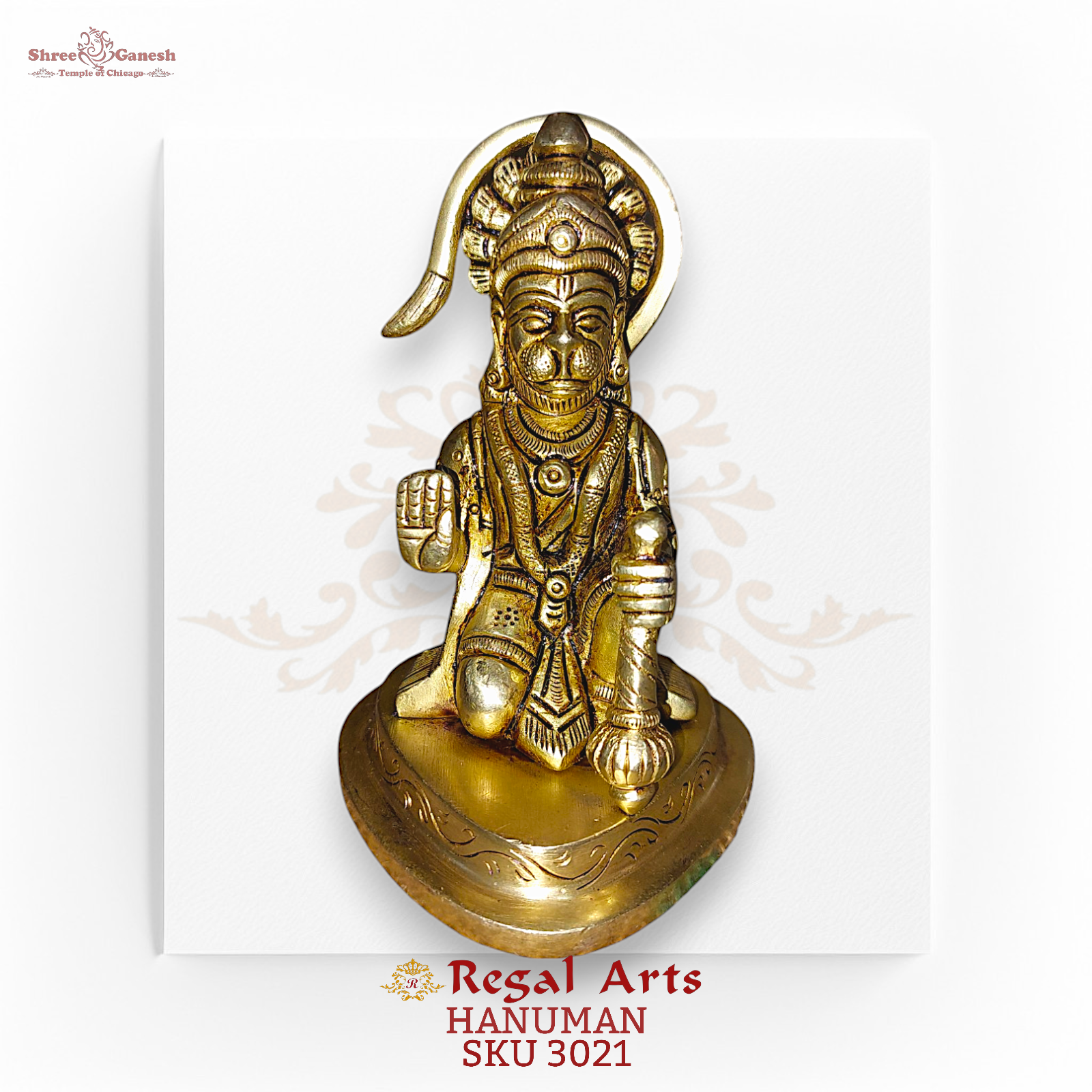 Regal Arts - Devotional Power: Kneeling Hanuman (SKU 3021)