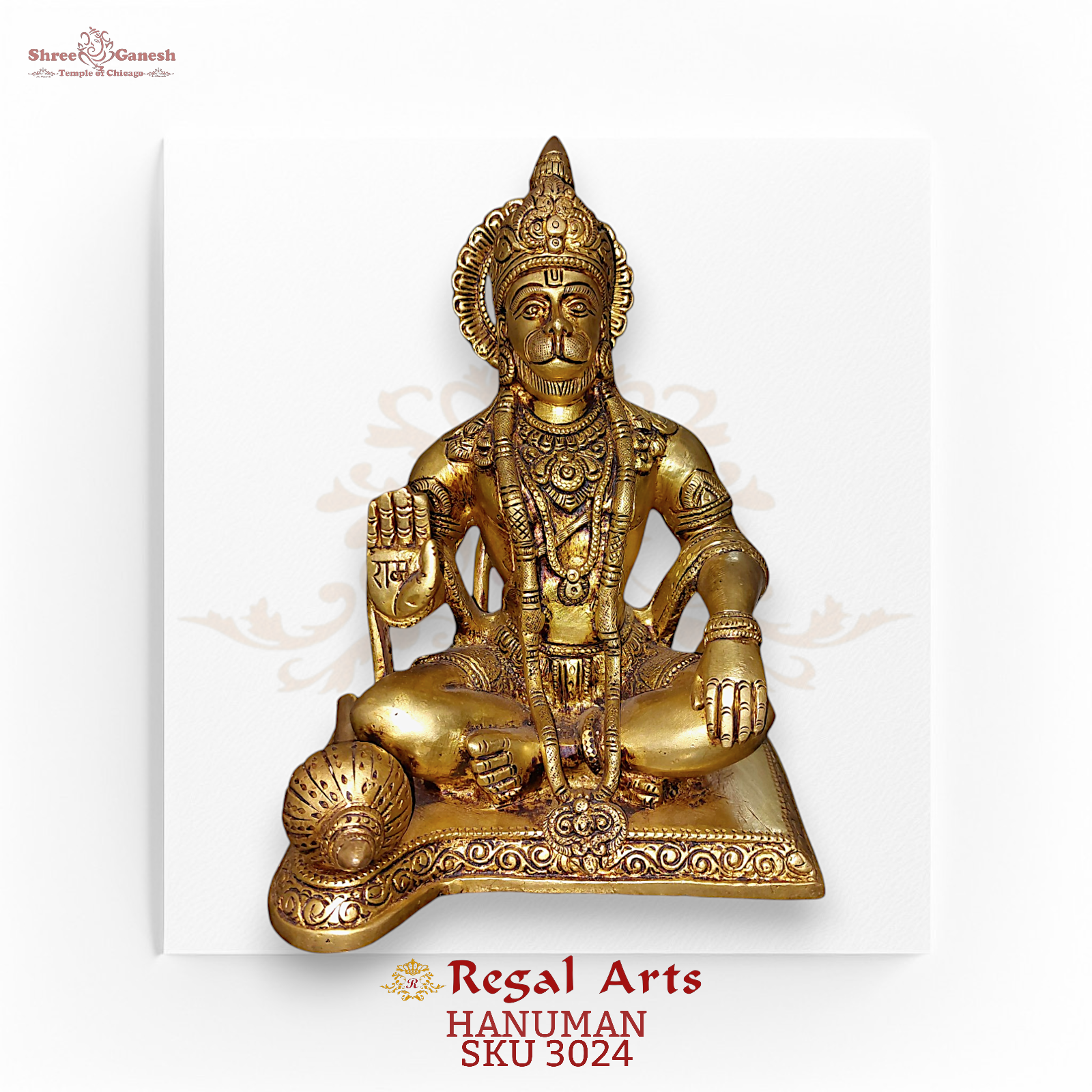 Regal Arts - Hanuman’s Valor: Seated Strength (SKU 3024)