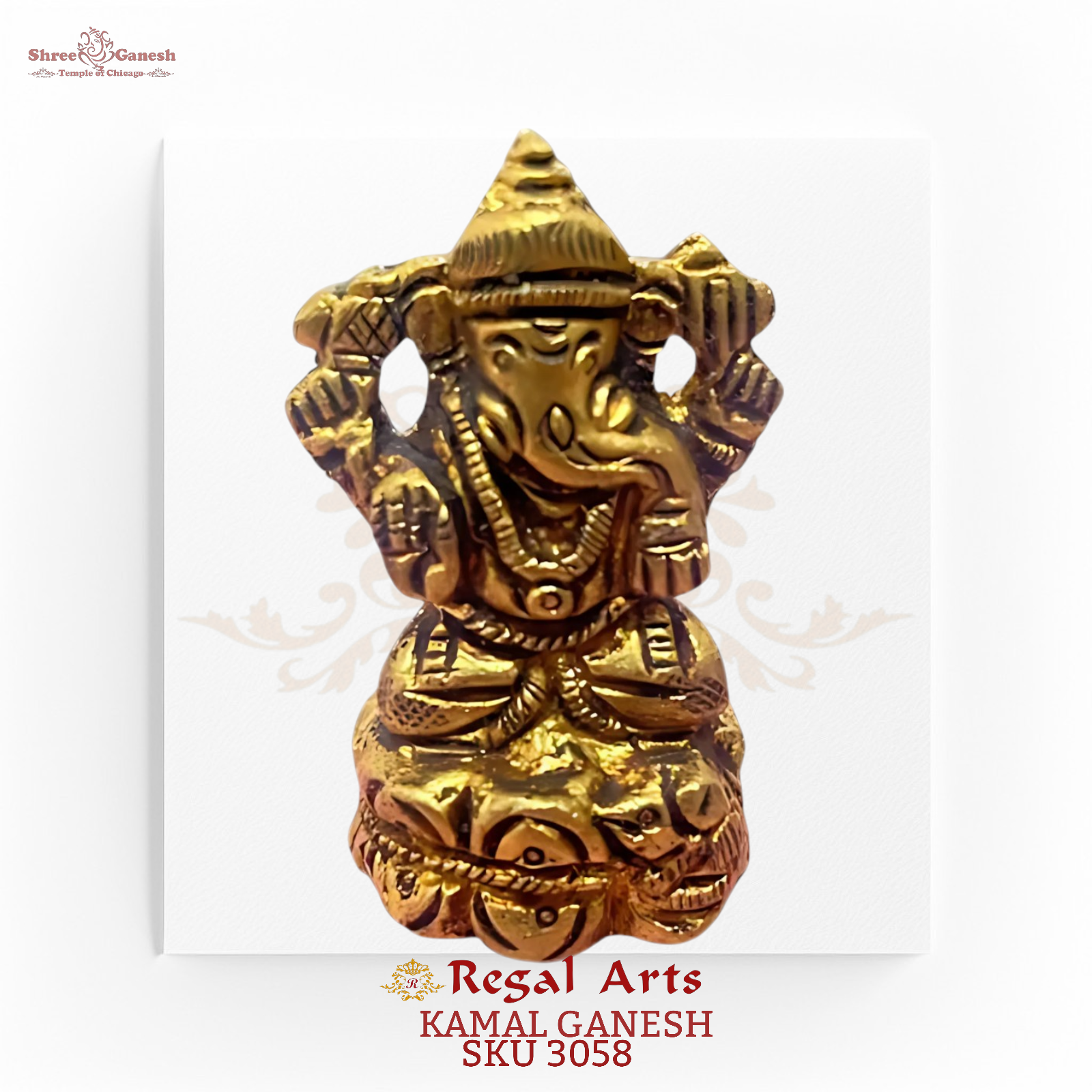 Regal Arts - Auspicious Beginnings: Kamal Ganesh Radiance (SKU 3058)
