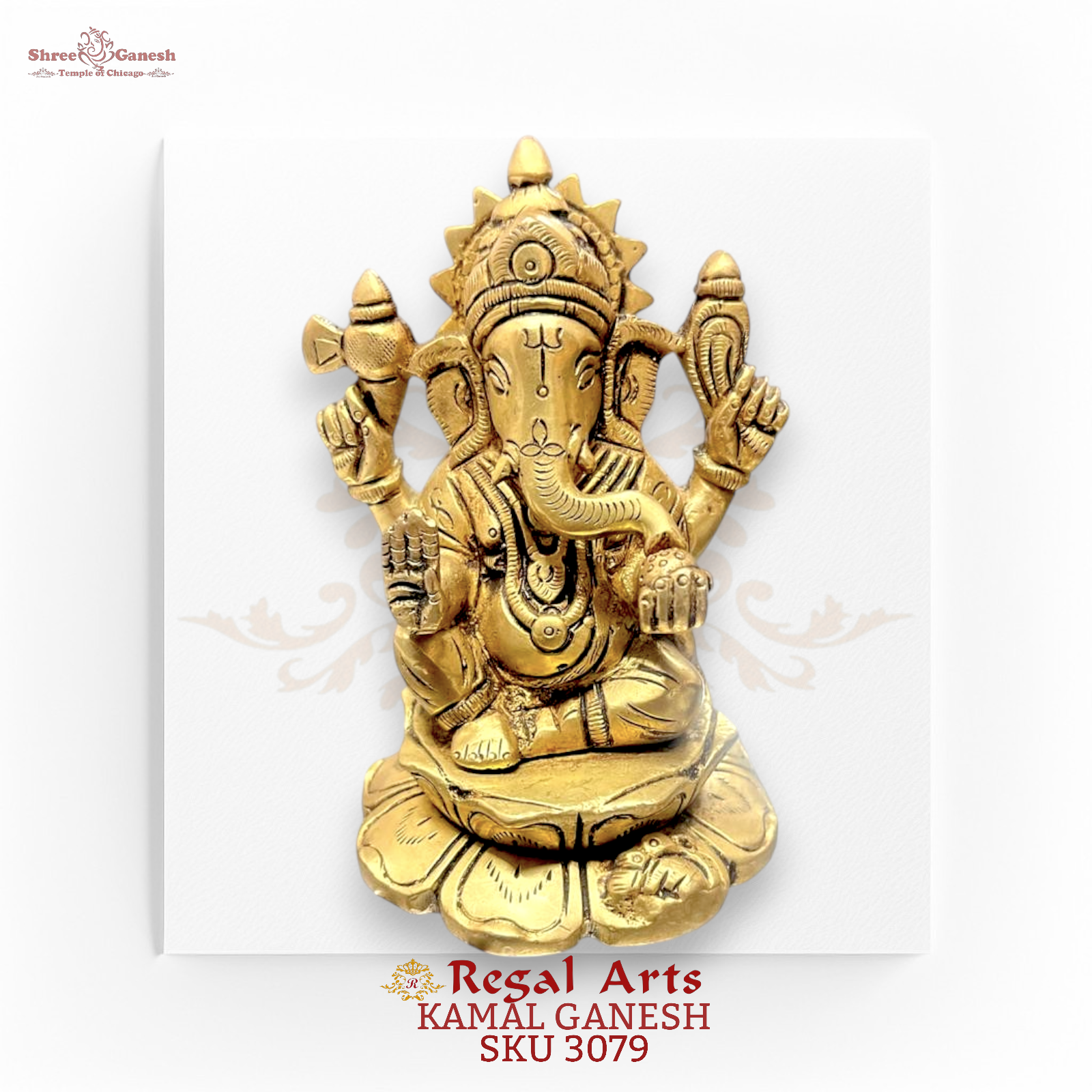 Regal Arts - Prosperity Blooming: Kamal Ganesh (SKU 3079)