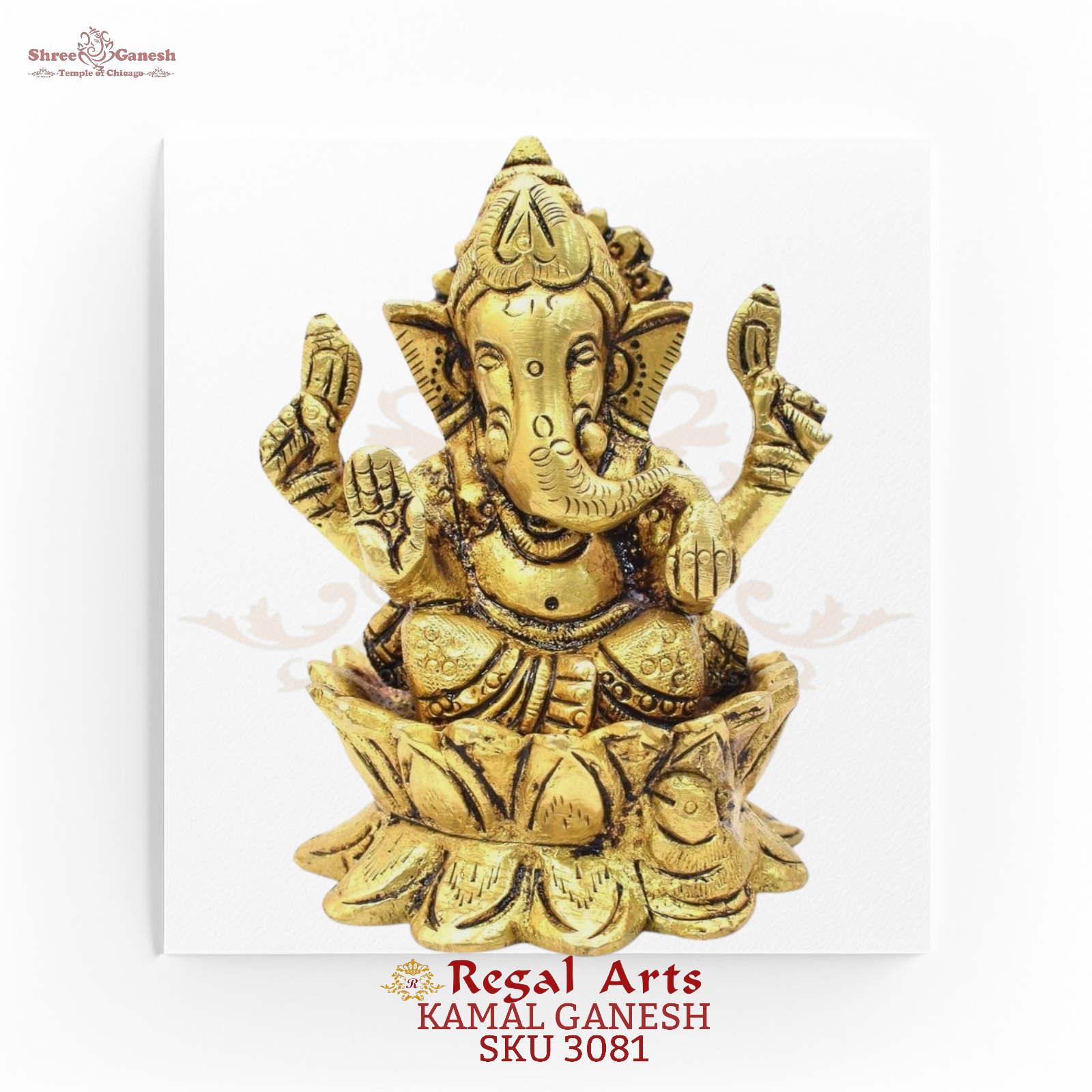 Regal Arts - Lotus-Blessed Beginnings: Kamal Ganesh (SKU 3081)