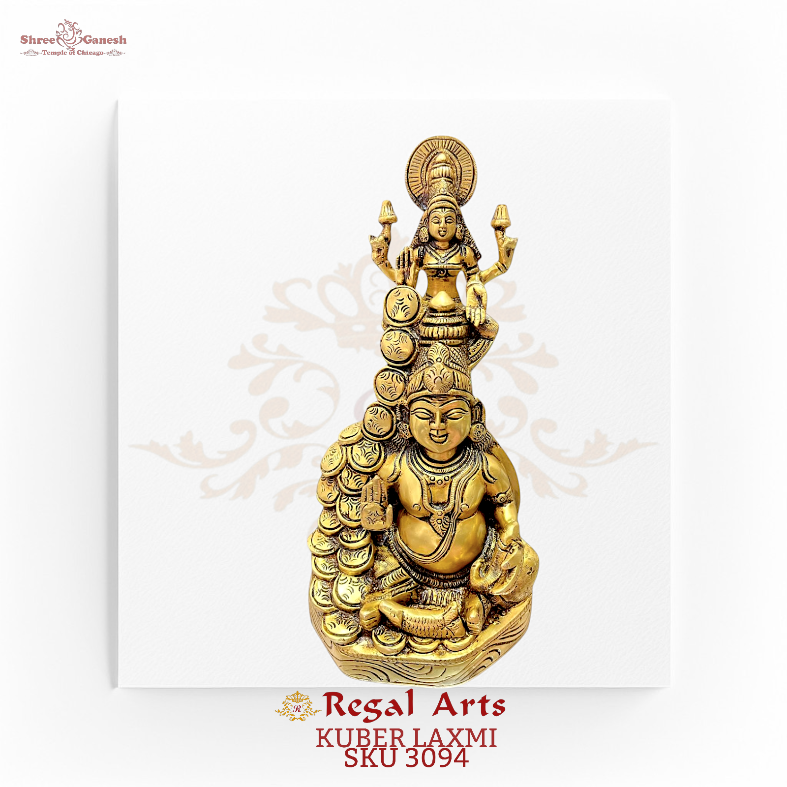 Regal Arts - Prosperity Guardian Kuber Laxmi (SKU 3094)