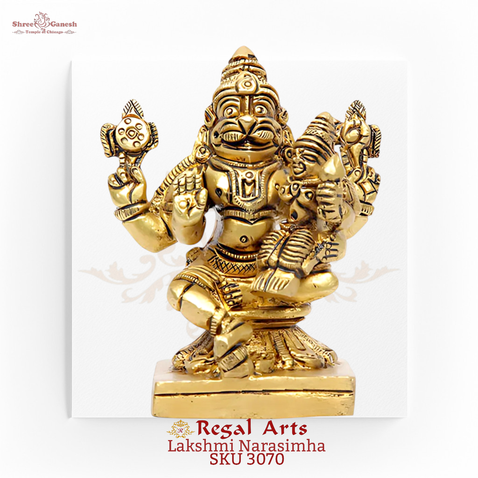 Regal Arts - Lakshmi Narasimha: Fierce Protector (SKU 3070)