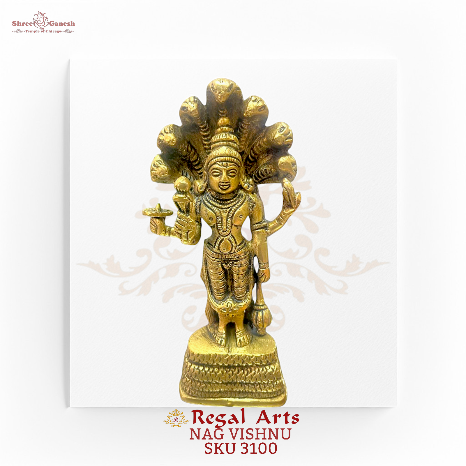 Regal Arts - Divine Nag Vishnu (SKU 3100)