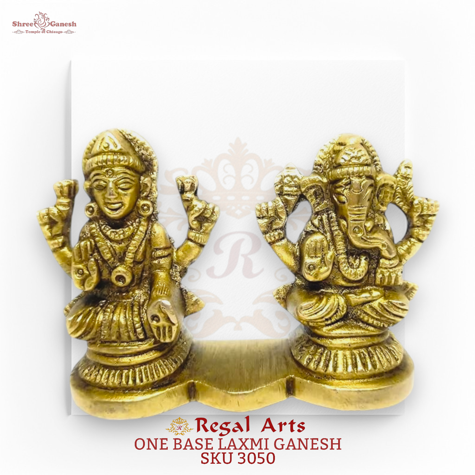 Regal Arts - Dual Blessings: Laxmi Ganesh Harmony (SKU 3050)