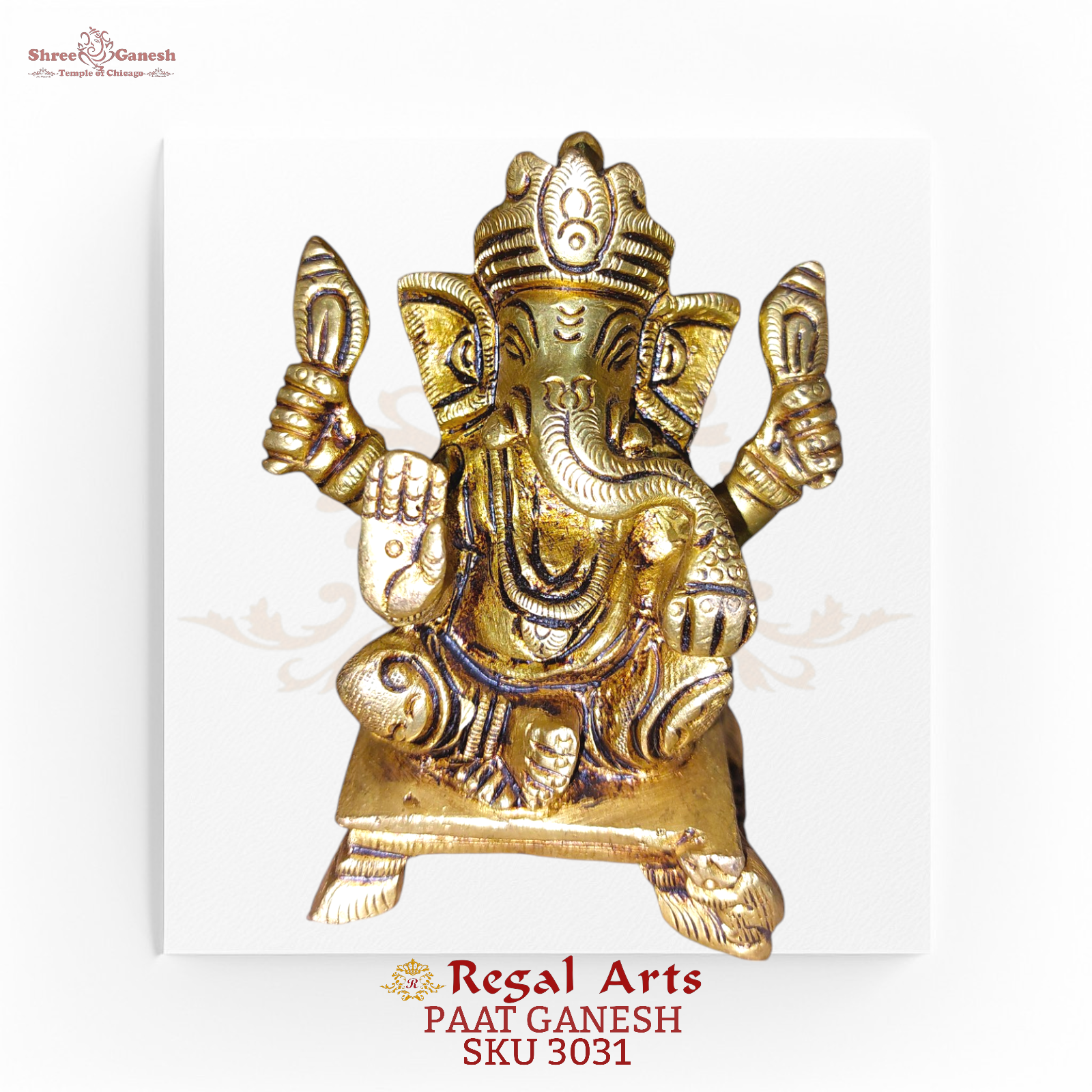 Regal Arts - Royal Blessings: Paat Ganesh Throne (SKU 3031)