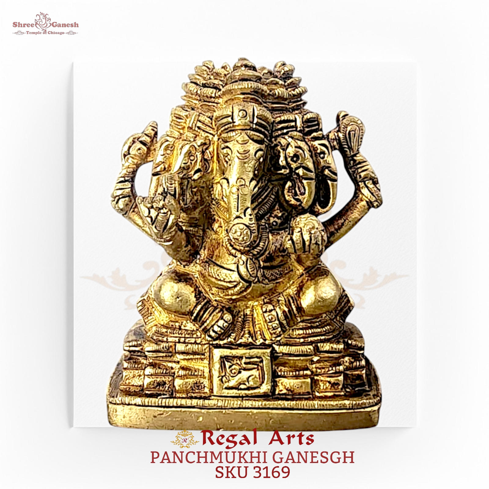 Regal Arts - Divine Panchmukhi Ganesh (SKU 3169)