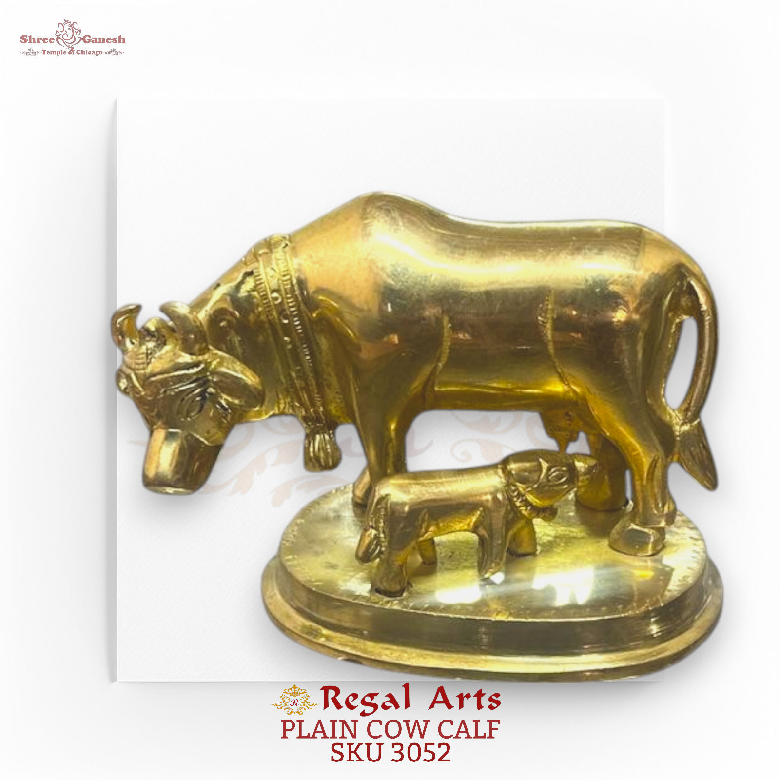 Regal Arts - Sacred Bond: Divine Cow & Calf Blessings (SKU 3052)