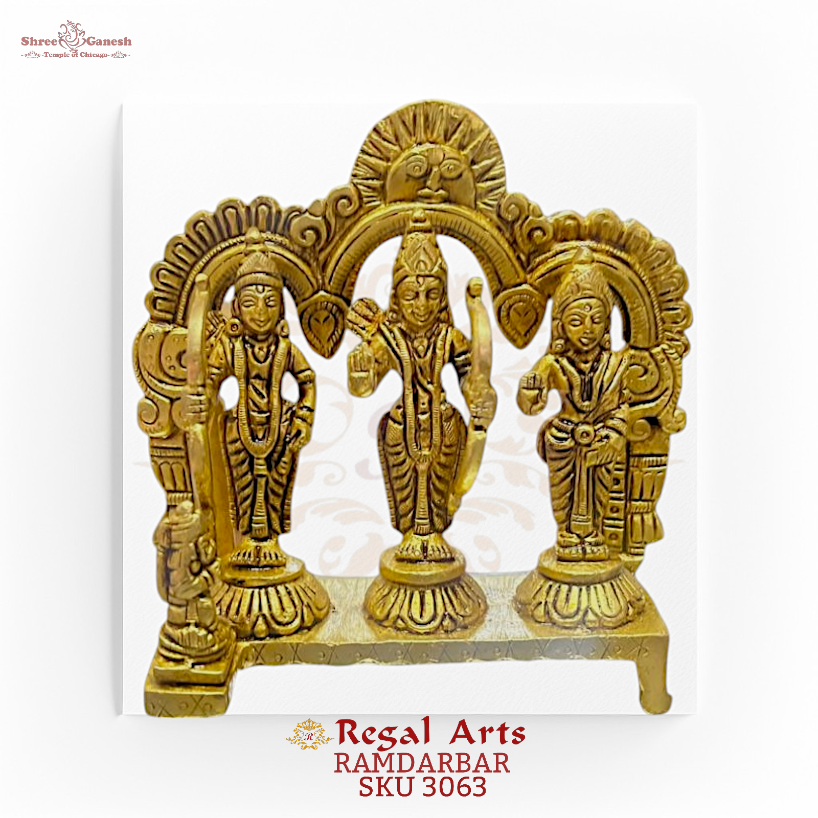 Regal Arts - Auspicious Ram Darbar: Divine Assembly (SKU 3063)