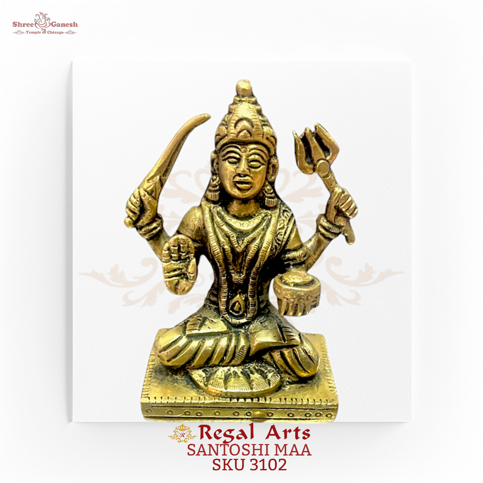 Regal Arts - Santoshi Maa: Goddess of Satisfaction (SKU 3102)