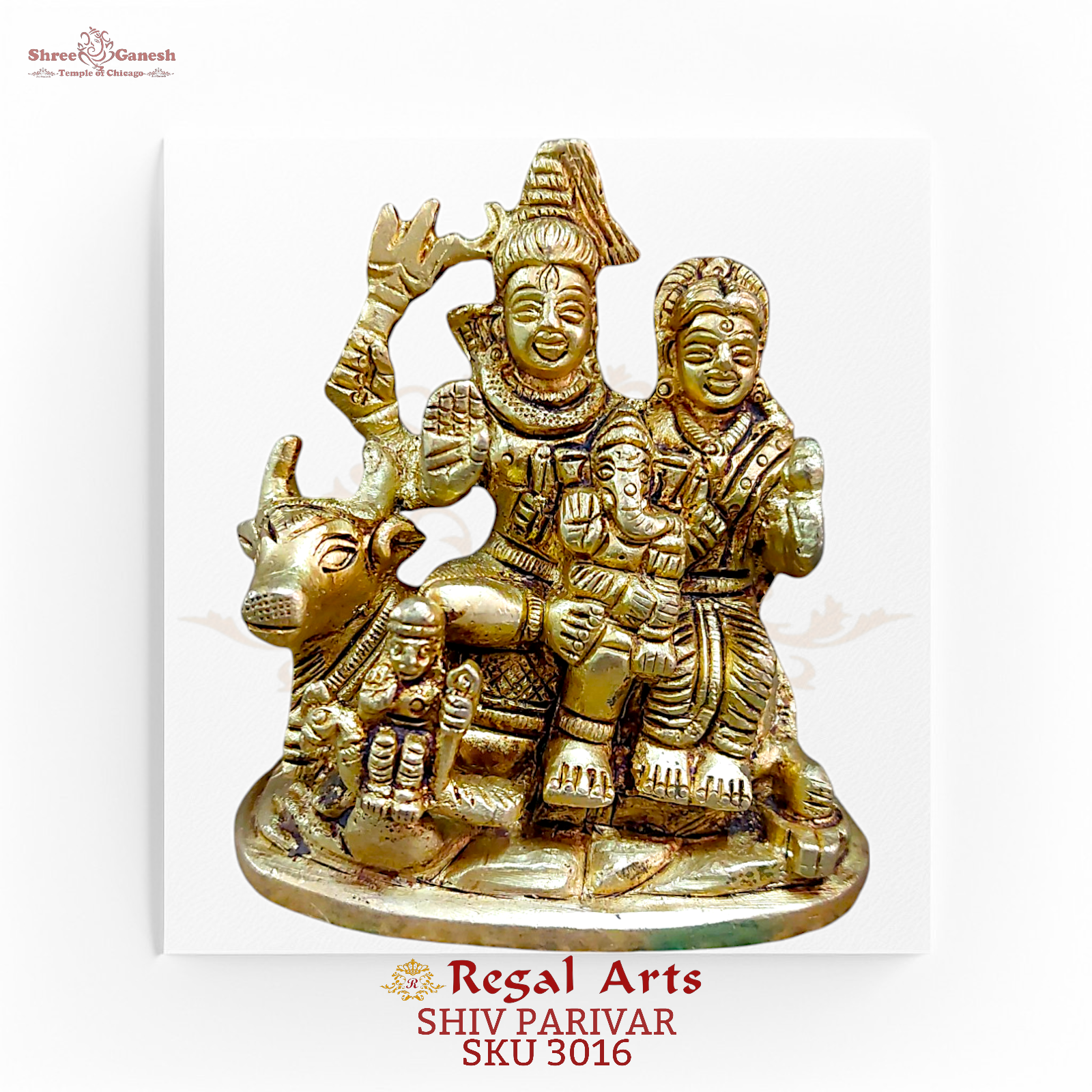Regal Arts - Sacred Unity: Shiva Family Aura (SKU 3016)