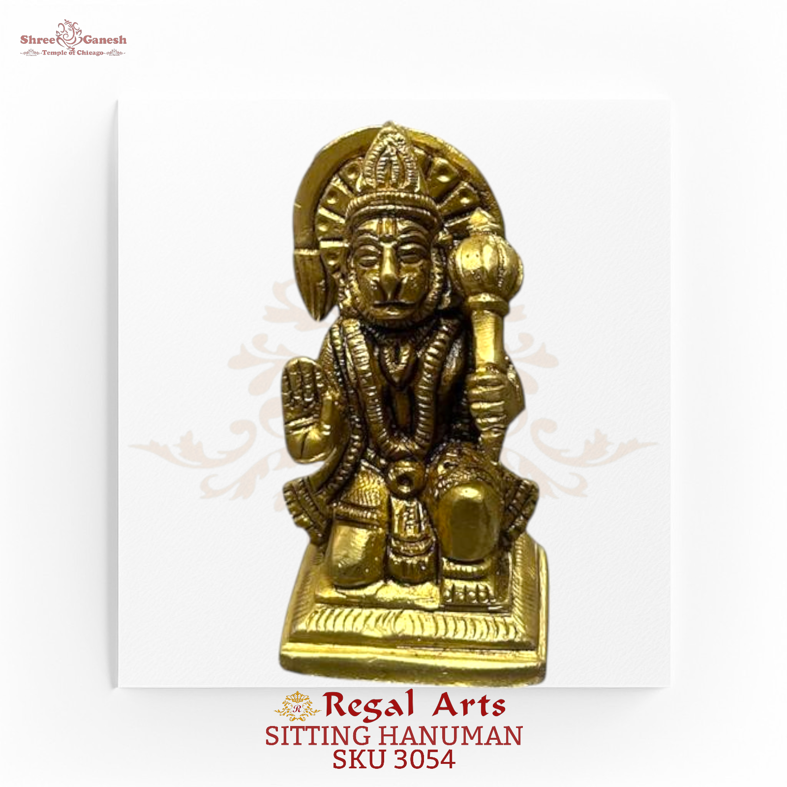 Regal Arts - Guardian Strength: Hanuman Seated Power (SKU 3054)