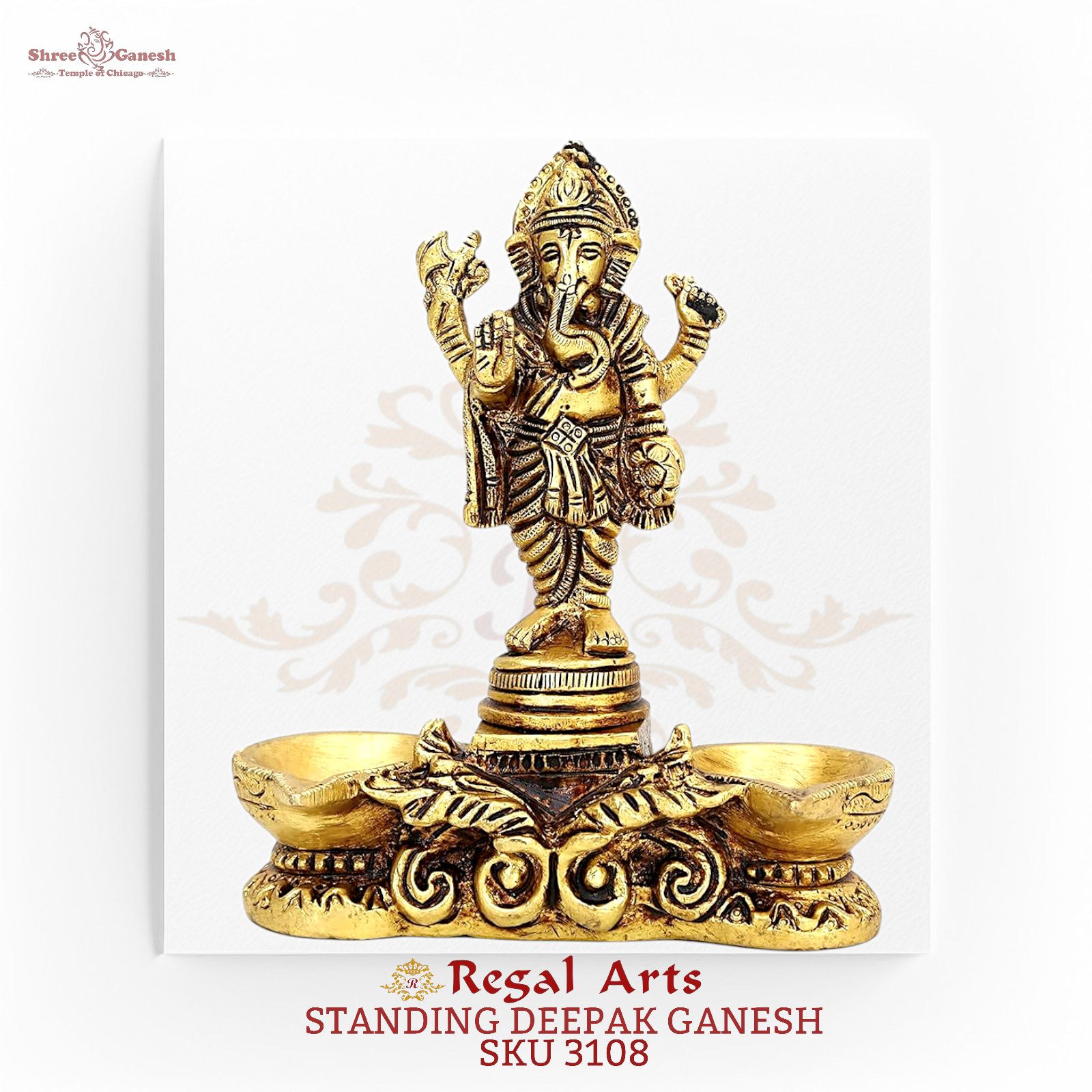 Regal Arts - Illuminated Blessings Ganesh (SKU 3108)