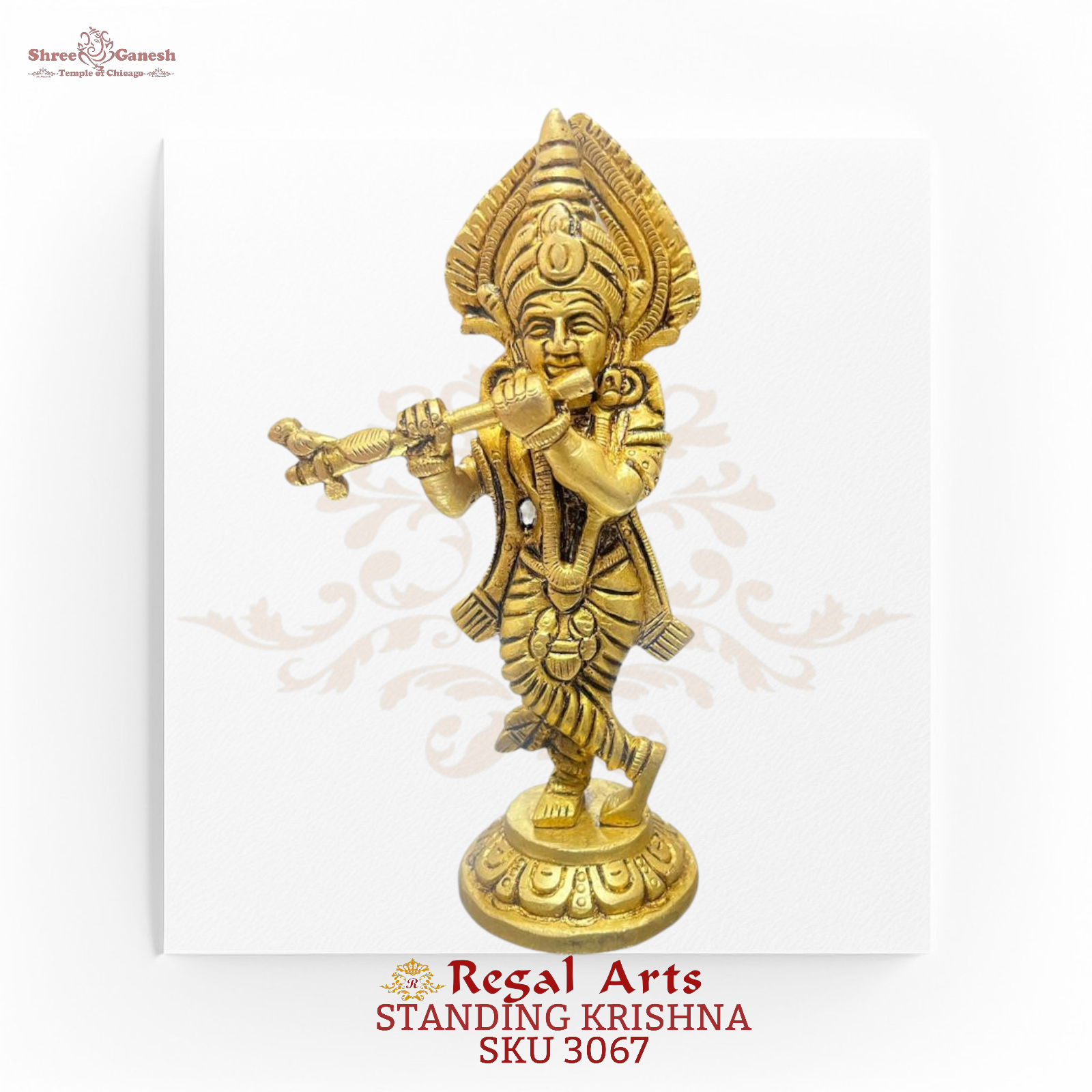 Regal Arts - Flute Melodies: Standing Krishna (SKU 3067)