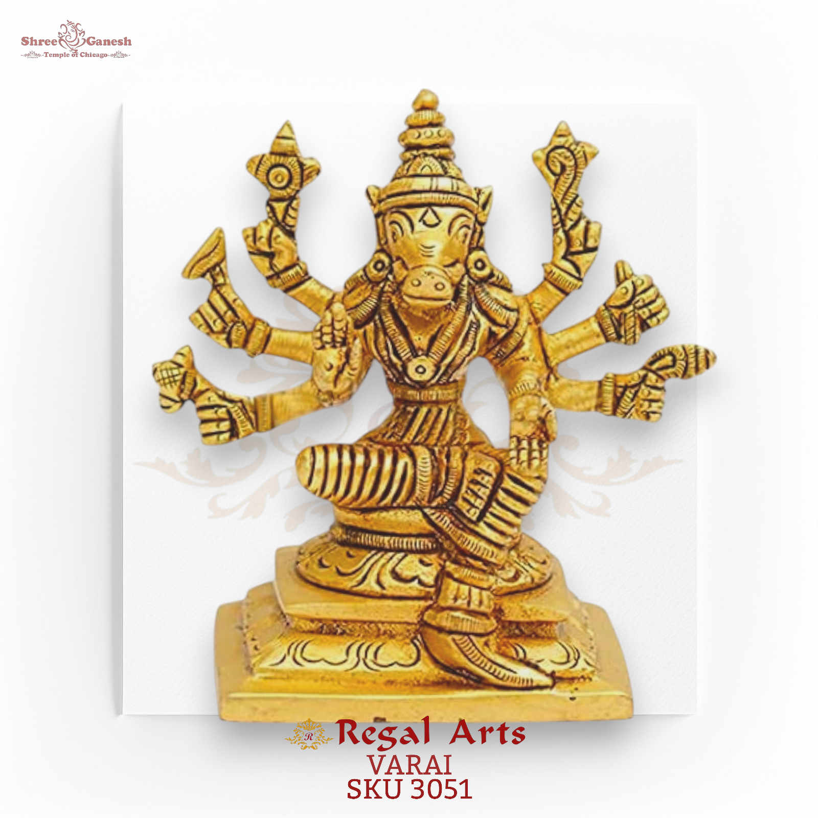 Regal Arts - Divine Strength: Varahi Shakti Radiance (SKU 3051)