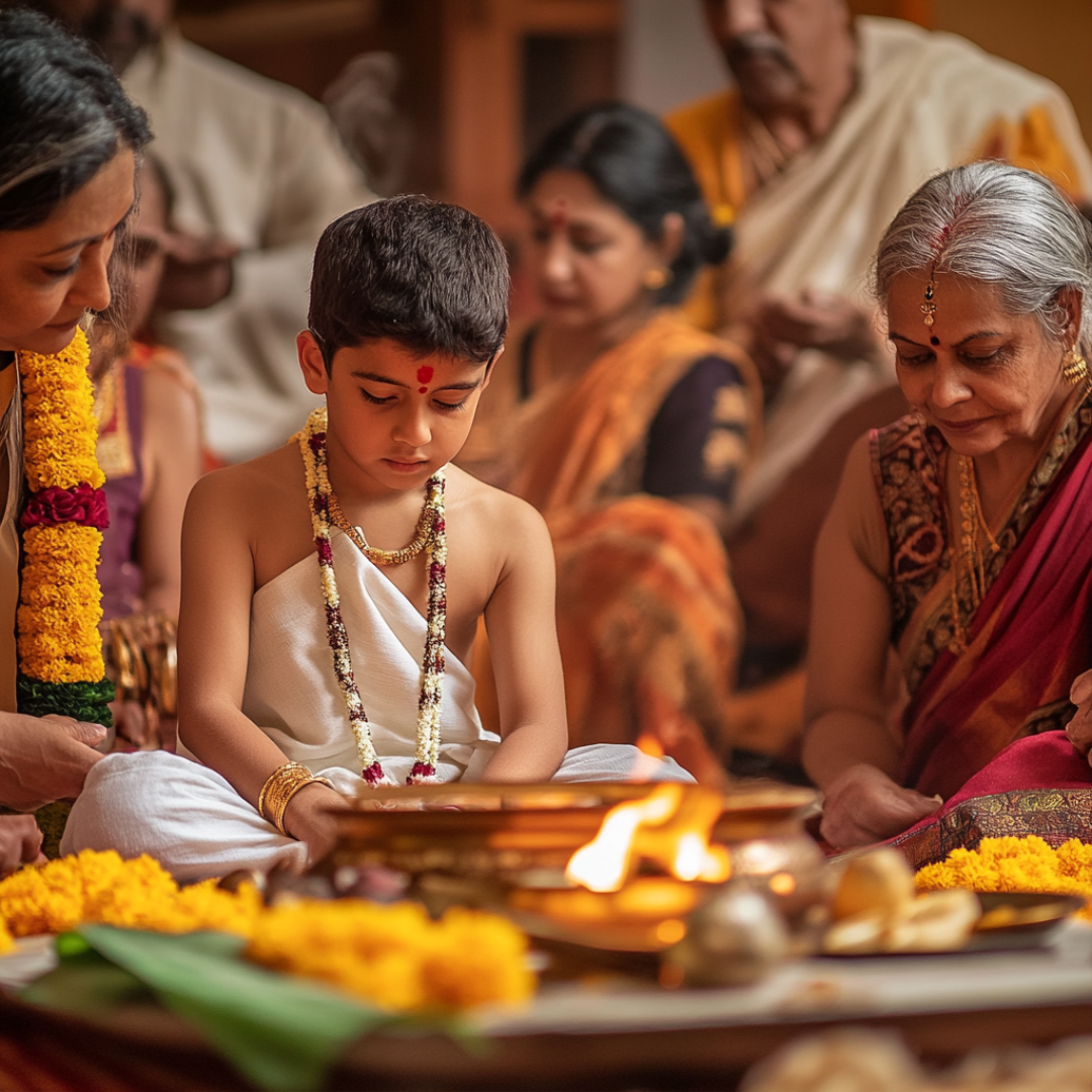Sacred Thread Ceremony (Upanayanam)