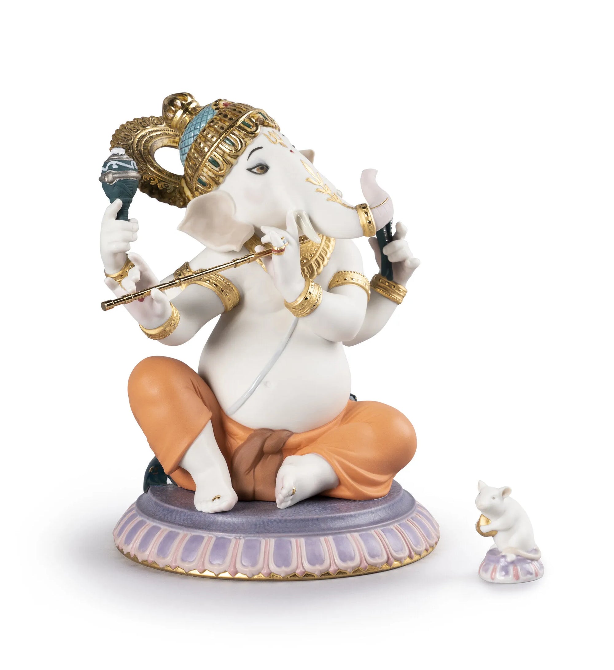 "Display Only Call for Availability and Price" Bansuri Ganesha Figurine. Limited Edition