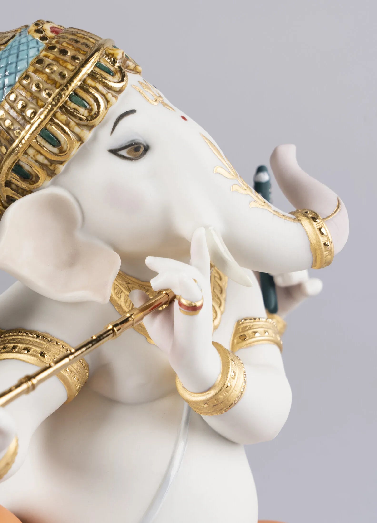 "Display Only Call for Availability and Price" Bansuri Ganesha Figurine. Limited Edition