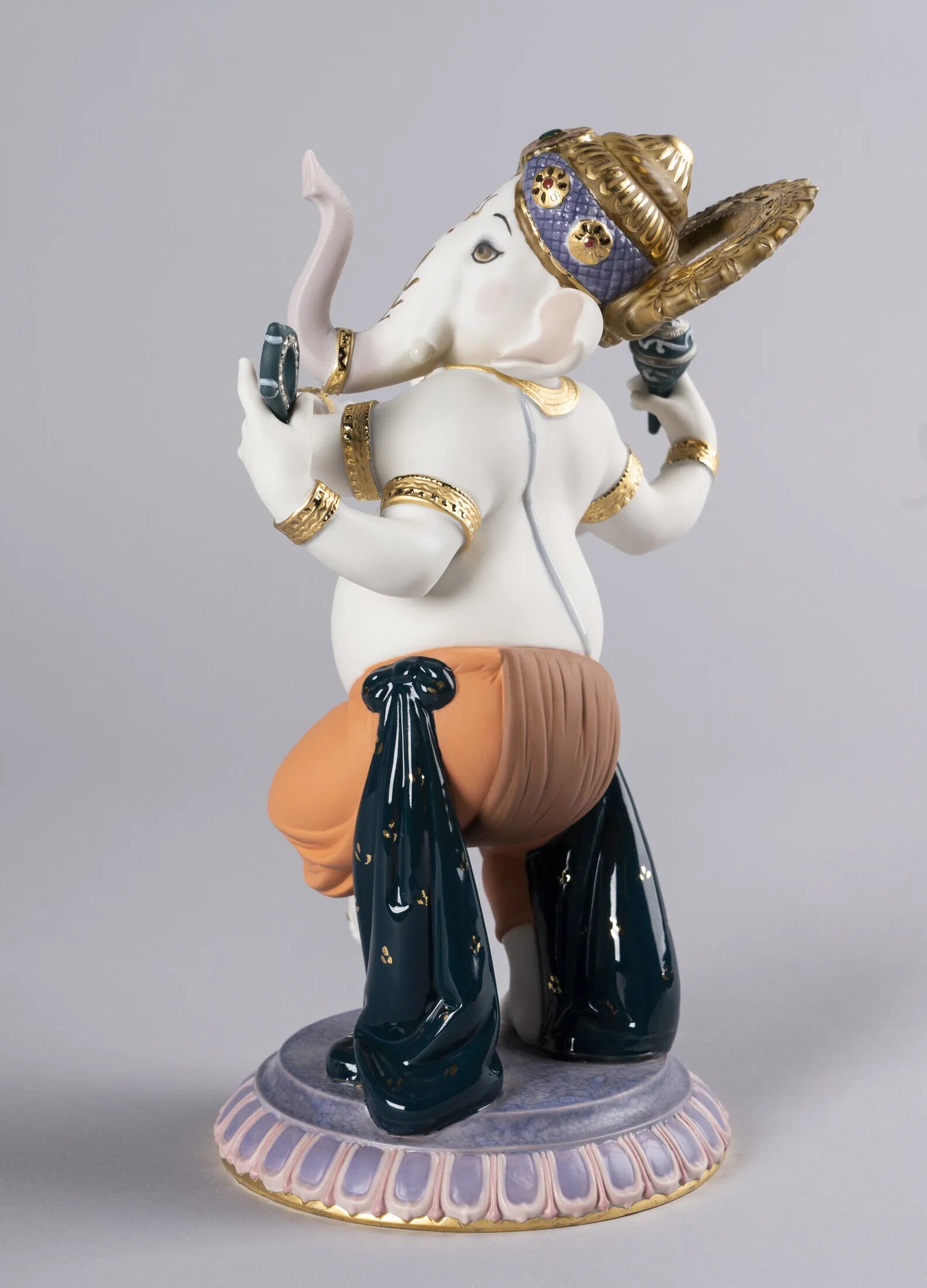 ""Display Only Call for Availability and Price" Dancing Ganesha Figurine. Limited Edition