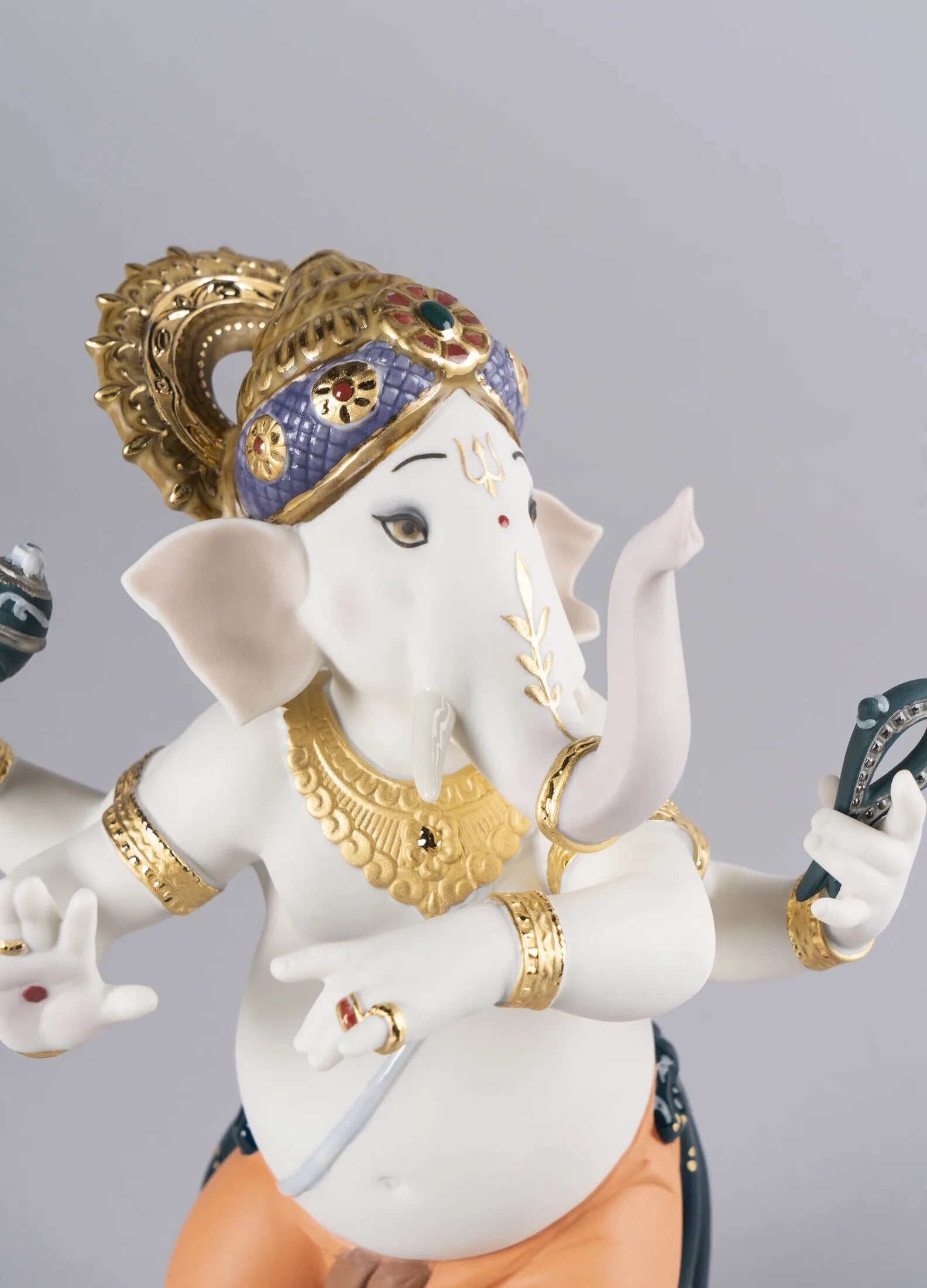 ""Display Only Call for Availability and Price" Dancing Ganesha Figurine. Limited Edition