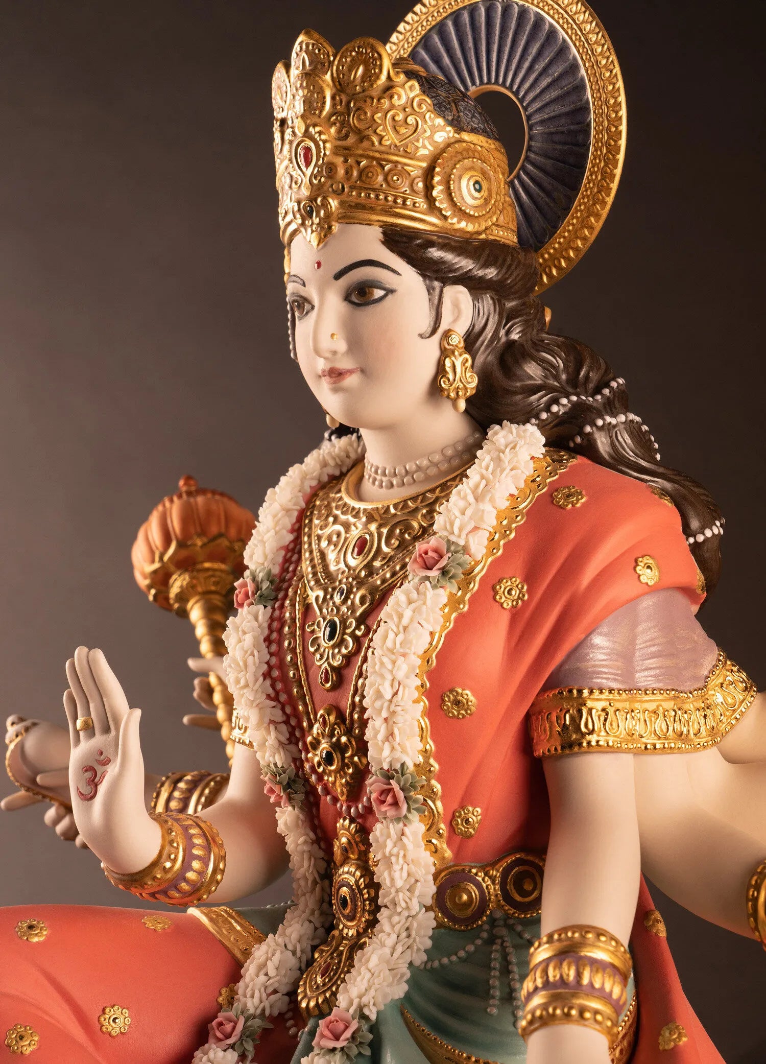 "Display Only Call for Availability and Price" Goddess Durga Sculpture. Limited Edition