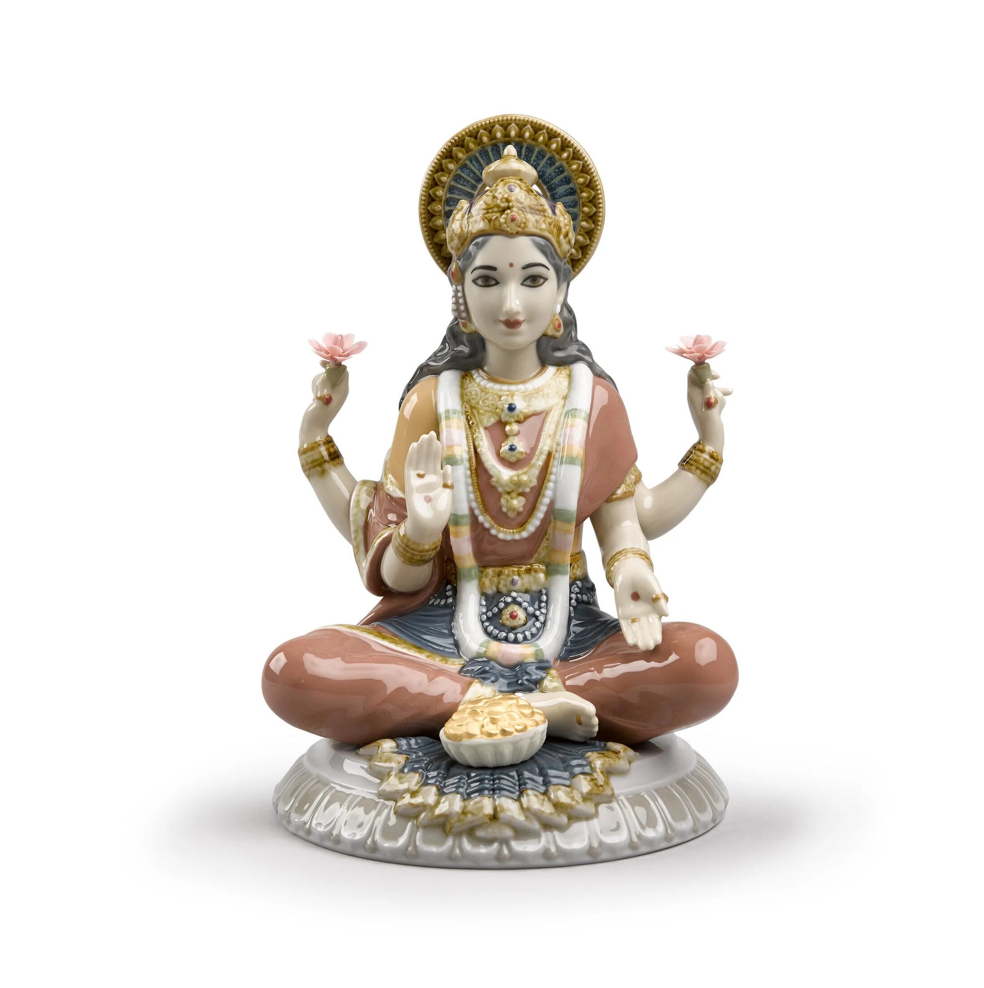 "Display Only Call for Availability and Price" Goddess Sri Lakshmi Figurine