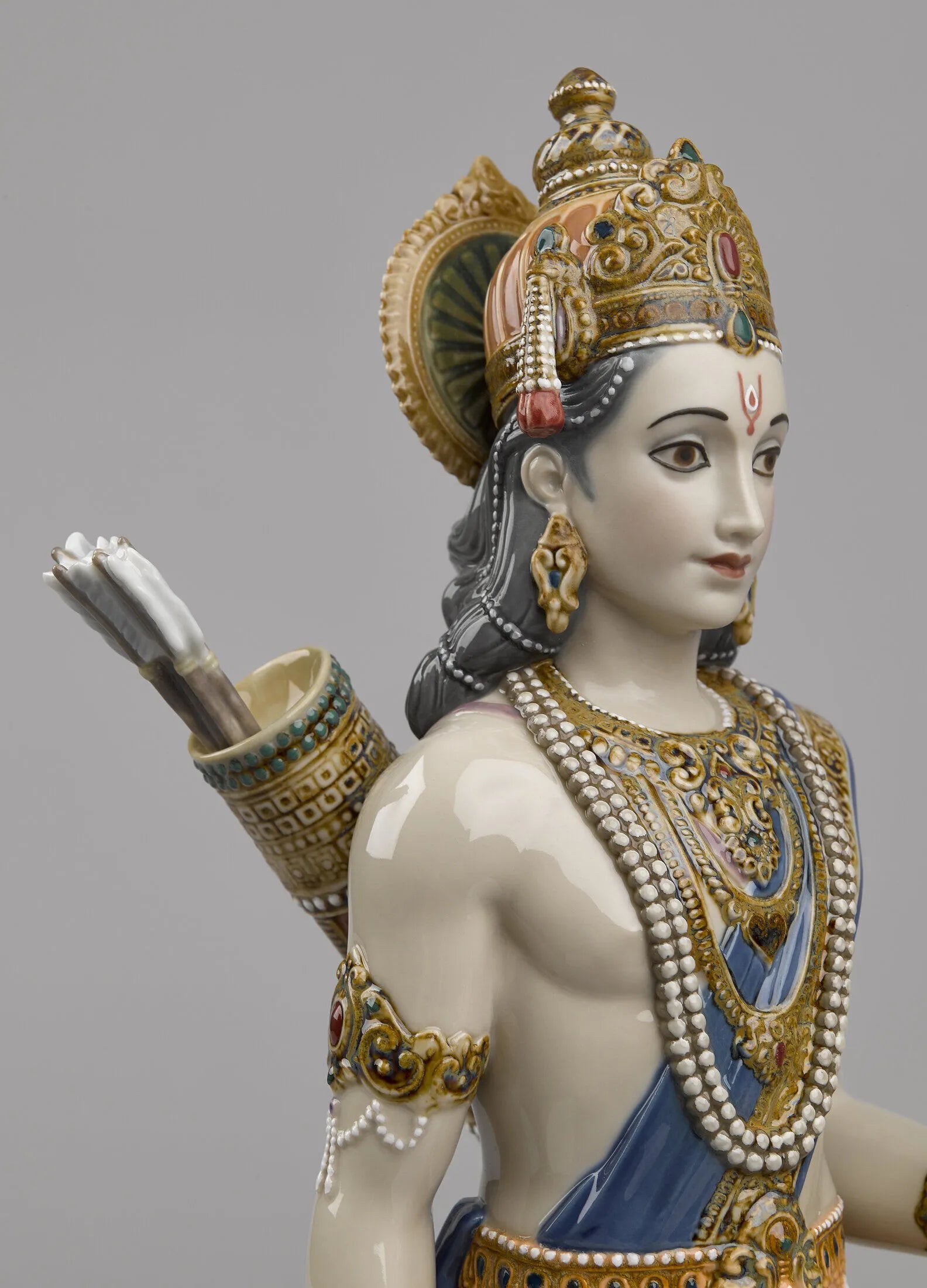 "Display Only Call for Availability and Price" Lakshman and Hanuman Sculpture. Limited Edition