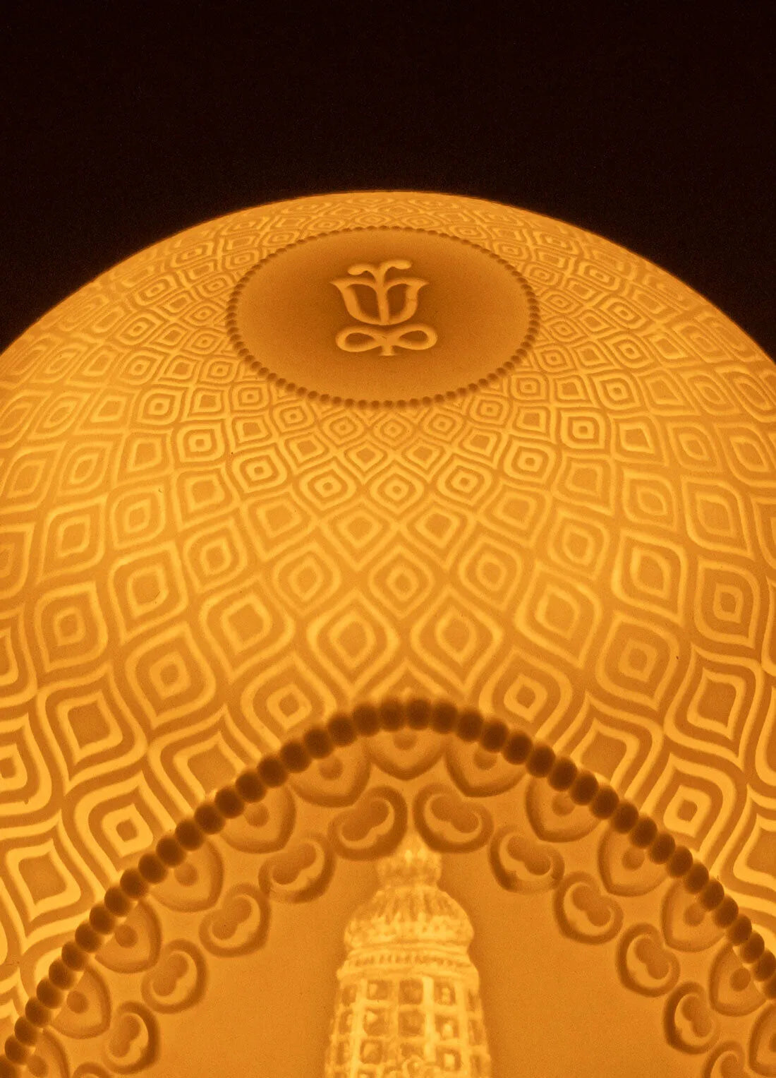 "Display Only Call for Availability and Price" Lord Balaji Dome table lamp