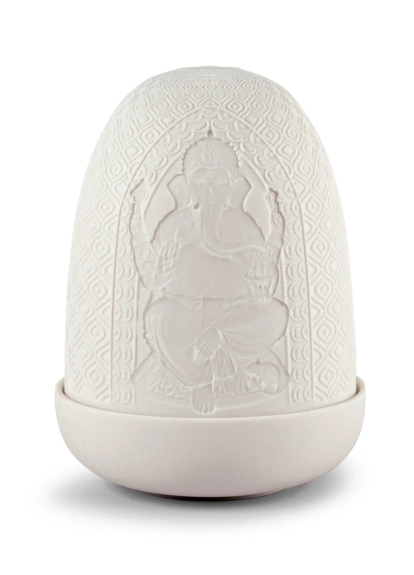 "Display Only Call for Availability and Price" Lord Ganesha & Goddess Lakshmi Dome table lamp