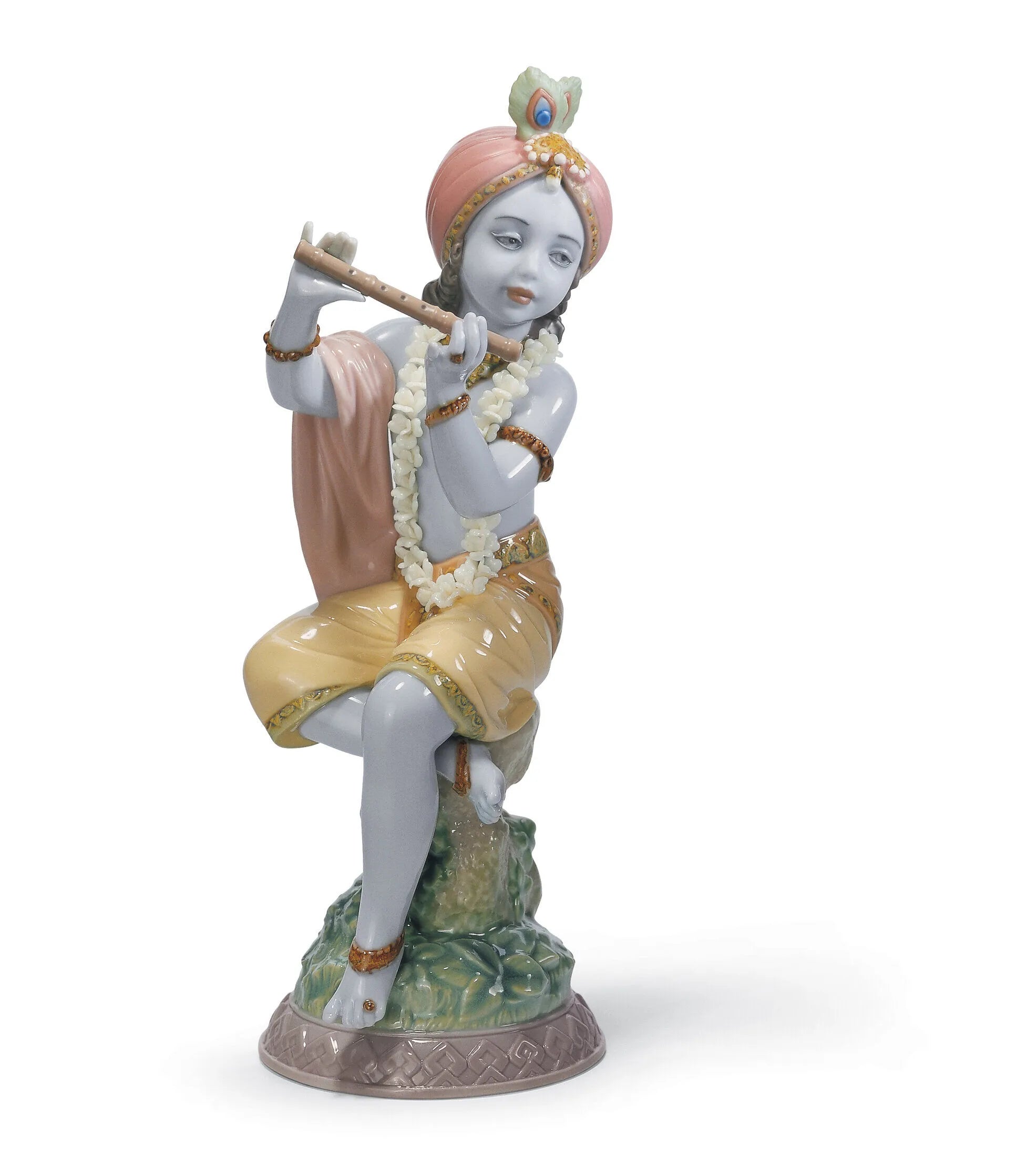 "Display Only Call for Availability and Price" Lord Krishna Figurine