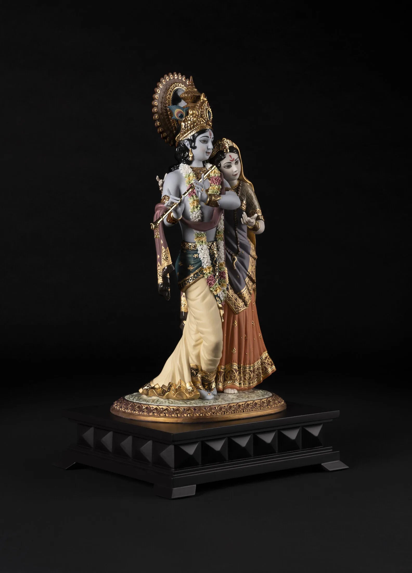 "Display Only Call for Availability and Price" Radha Krishna Sculpture. Limited edition